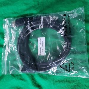 Displayport 1.2 to HDMI Cable M/M 6 ft. black New